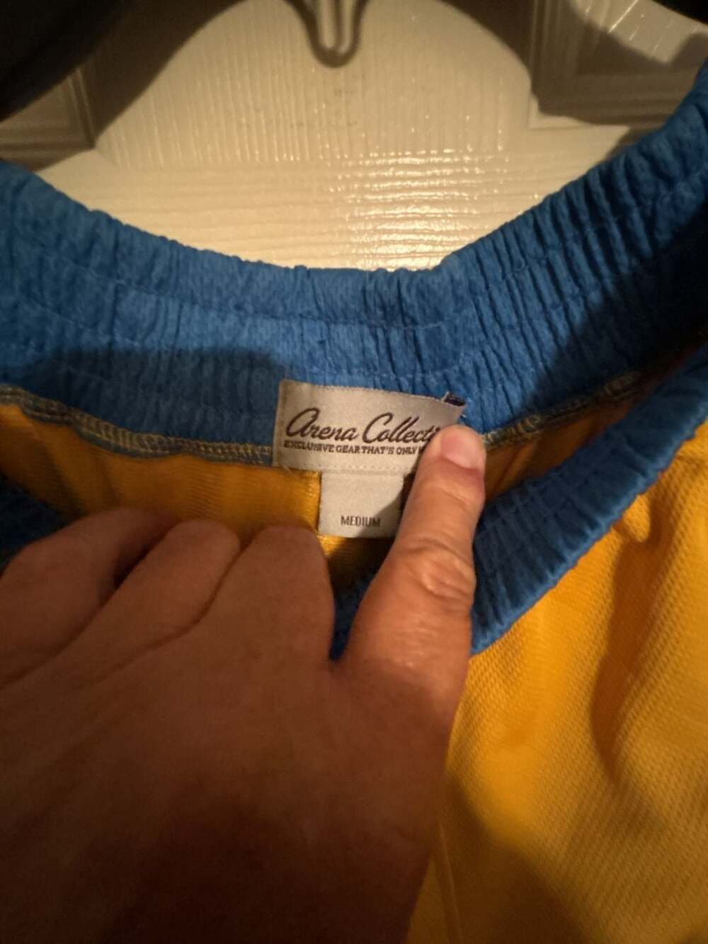Arena Collection Denver Nuggets Basketball Mesh Shorts - Size Medium